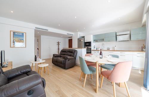 Cros-de-Cagnes Apartment | Magnifique T2, parking, face mer