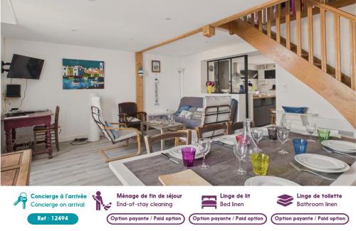 Pornichet House | Maison avec accès privatif direct à la plage pour 6