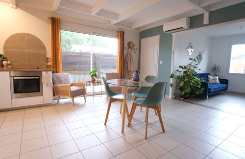 Soustons House | Maison Avec Jardin au Calme