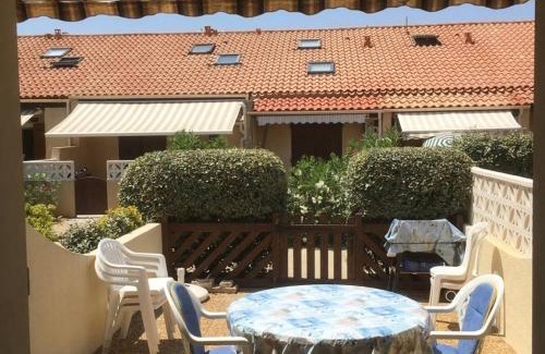 Leucate Villa | Maison avec Mezzanine et Terrasse, 4 couchages, à 50m de la Plage - Port Leucate - FR-1-81-534