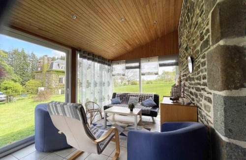 Cerisy-Belle-Etoile House | Maison de campagne chaleureuse avec jardin, animaux acceptés, WiFi - FR-1-497-40