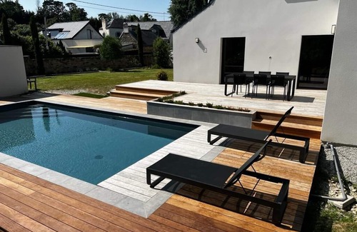 Arradon House | Maison Familiale Avec Piscine 5mn de la mer