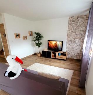 Forstfeld House | Maison La Bonbonnière chaleureuse avec parking et garage gratuit proche frontière