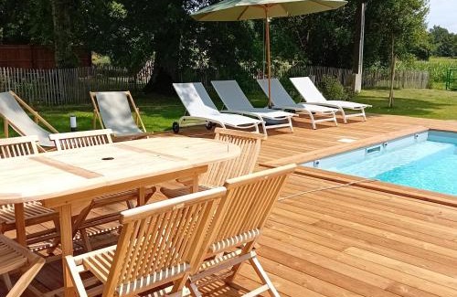 Saint-Julien-en-Born House | Maison neuve avec piscine chauffée, 4 kms de Contis plage