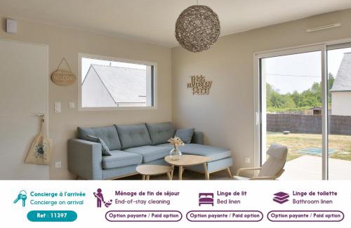 Plobannalec-Lesconil House | Maison pour 8 avec jardin à 1km de la plage