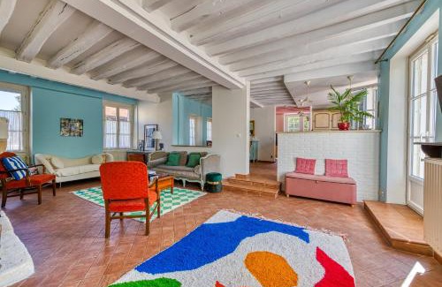 Magny-en-Vexin House | Maison Prado - avec piscine privée et grand jardin