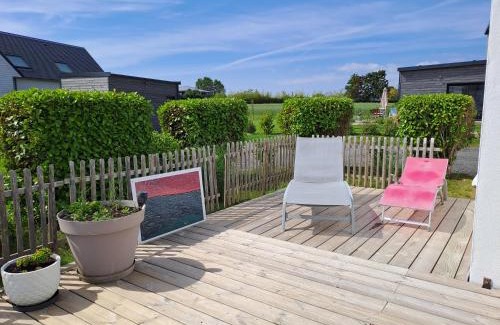 Treffiagat House | Maison traditionnelle et moderne avec vue mer