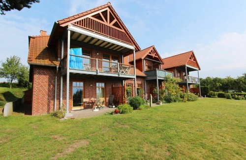Putbus Apartment | Maisonette with 2 balconies and sea view