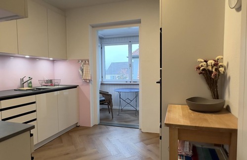 Oerlikon Apartment | Maisonnette apartment in the city on 2 floors.