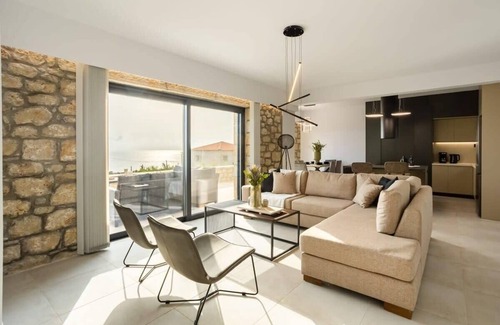 Lefktron House | Mani Stone Villa, A Paradise of Panoramic Views