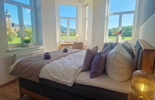 Bad Sooden-Allendorf Apartment | Manufaktur Schrotsche 4 nahe Altstadt & Bahnhof - 3 SZ, 2 Bäder, ideal für Familien & Gruppen bis 7 Personen