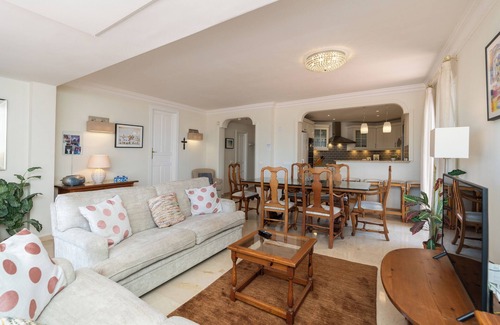 Nikki Beach Apartment | Marbella Luxury Penthouse 100m from beach, huge terrace and sea views