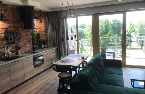 Elk Apartment | Marina Green Loft-Apartament przy promenadzie