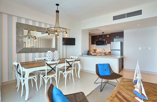 Juan Dolio - El Pueblo Apartment | Marvelous Ocean Views, Harmony 6FLR Apt at Las Olas Metro Country Club - Unit #1