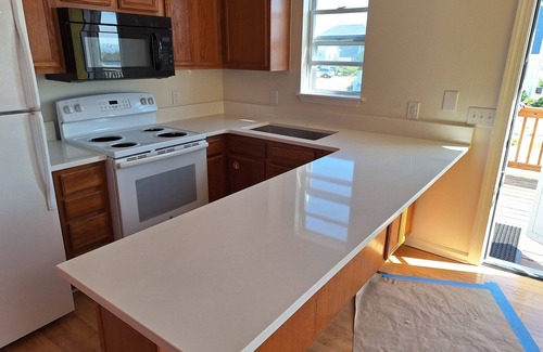 Surf City Condo | Marvelous ocean view 2-bedroom condo with AC in Surf City