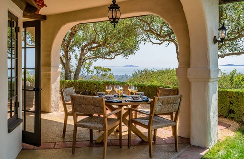 Golden Quadrangle House | Marvista - Spanish Style Estate in Montecito Foothills
