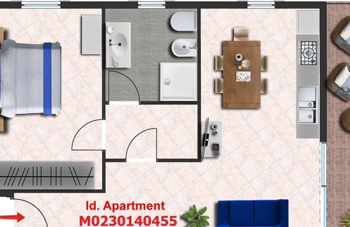 Magugnago Apartment | Mary Apartments: 55 sqm Lake View Swimmigpool near town center and beach