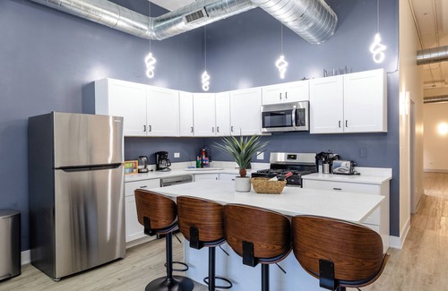 Near South Side Apartment | McCormick 6B/3Ba Luxury Suite for groups/12 guests
