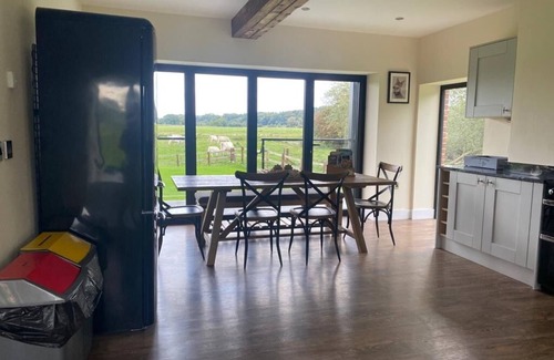 New Forest District House | Meadow Cottage, Luxury Eco House, on River Island, sleeping 8