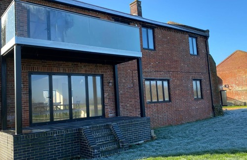 New Forest District House | Meadow Cottage, Luxury Eco House, on River Island, sleeping 8