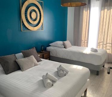 Billere Apartment | Mermoz - Elégant appart avec balcon, Clim et garage