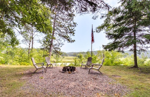 Crow Wing County House | Merrifield Vacation Rental with Dock and River Access