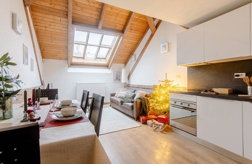Nove Mesto Apartment | Merrywood apartment 100m from Dancing House