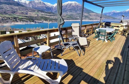 Pontis House | MH 4/6 Pers Standing Climatisé 36m² Avec vue Panoramique sur lac et Montagnes