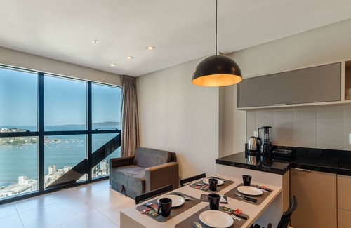 Centro Condo | MHF II Apts Variados em Prédio com Vista para o Mar em Itapema