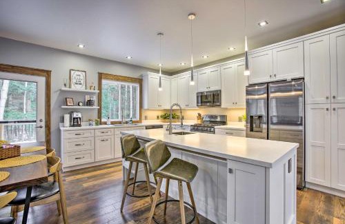 Traverse City House | Michigan Ski Base Modern Home with Games, Fire Pit