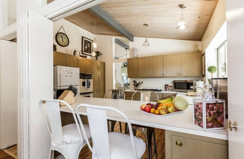 Belvedere Tiburon House | Mid-Century home with a beautiful view, deck, & rear fenced-in patio