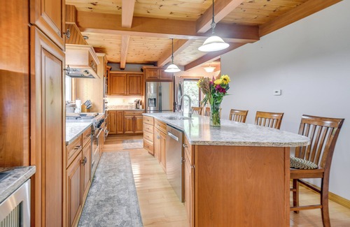 Milton House | Milton Hidden Gem w/Pool, Hot Tub & Fireplace!