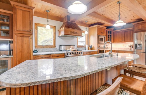 Milton House | Milton Hidden Gem w/Pool, Hot Tub & Fireplace!