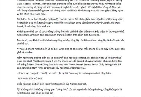 Duong To Hotel | Minh Phu Quoc beach swimming pool Marina resort