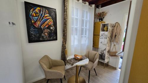 Quartier Vilmorin Apartment | Mini Studio Doré 10m2