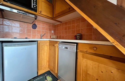 Barcelonnette Apartment | Mini T2 Duplex with balcony in Barcelonnette, 1 km from center, ideal for 4, No pets