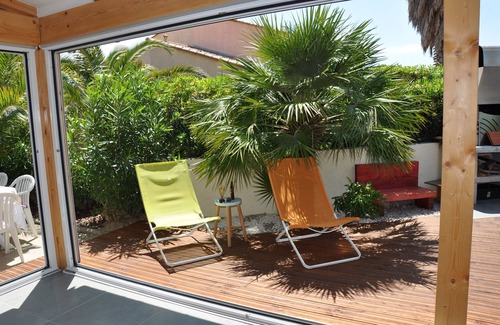 Sainte-Marie-la-Mer House | Minutes from the beach, pool inside the residence, shopping facilities nearby