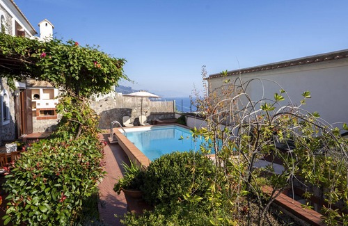 Conca dei Marini House | Miramare villa with pool. Amalfi Coast