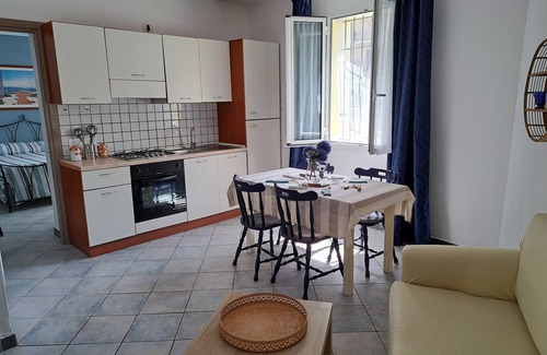 Imperia House | Miss Virginia's Blue Cottage&Garden, parking space, sea within walking distance