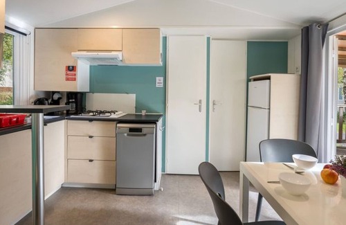 Granges-Aumontzey House | Mobile home with terrace, 3 bedrooms, sleeps 6