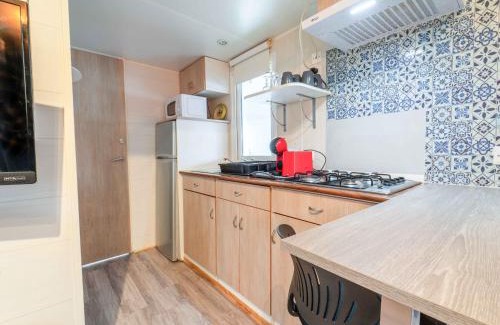 Mimizan House | Mobil-home 2 chambres avec climatisation, terrasse et piscine à Mimizan - FR-1-50-162