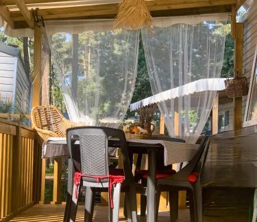 Saint-Julien-en-Born Apartment | Mobil Home cosy à Contis Proche plage et nature