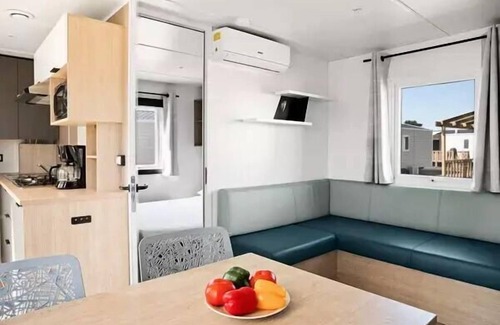 Houlgate House | Mobil-home | Comfort XL | 2 Ch. | 4 pers. | Raised terrace | A/C | TV