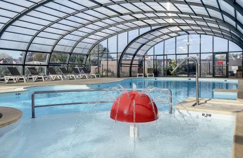 Jullouville-les-Pins House | Mobil-home luxueux à Jullouville, 200m plage, piscine chauffée, pour 6 personnes - FR-1-361A-73