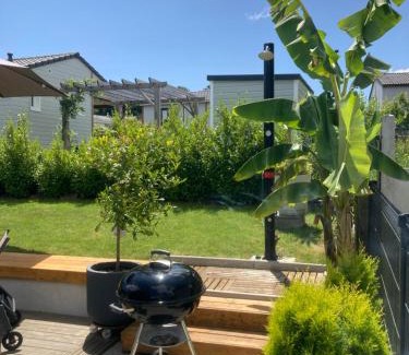 Pont-l'Abbe Ski Chalet | Mobil Home piscine chauffée Pont l 'Abbe