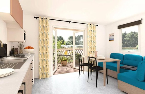 Goudargues House | Mobile home 2 bedrooms Loggia Bay Confort 25m² air-conditioned 4 persons