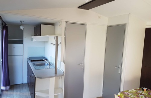 Les Ayguades House | Mobile home 2 bedrooms 50m from the beach