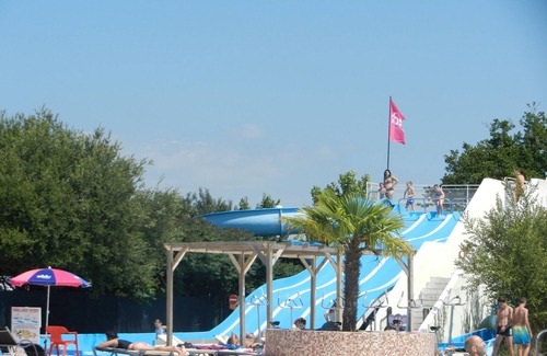 Gastes House | Mobile home, 4*, 3 pools, beach, 40 m2, 24 m2 covered terrace, air-conditioned