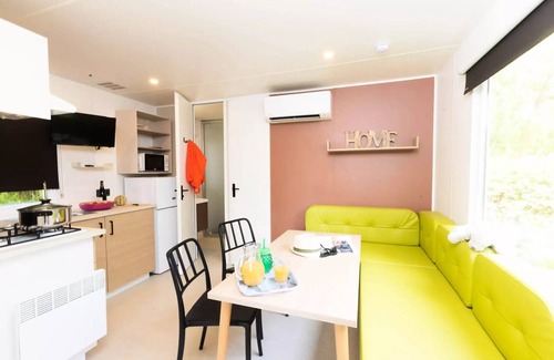Palau-del-Vidre House | Mobile-Home LOGGIA2 CLIM/TV 4 persons