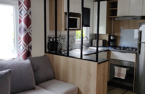 Gastes House | Mobile home rental 6-8 people at the campsite "La Réserve" * in Gastes (Landes)